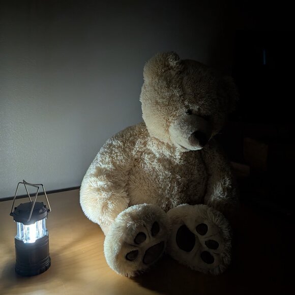 LED camping lantern - battery operated - Picture 1 of 4